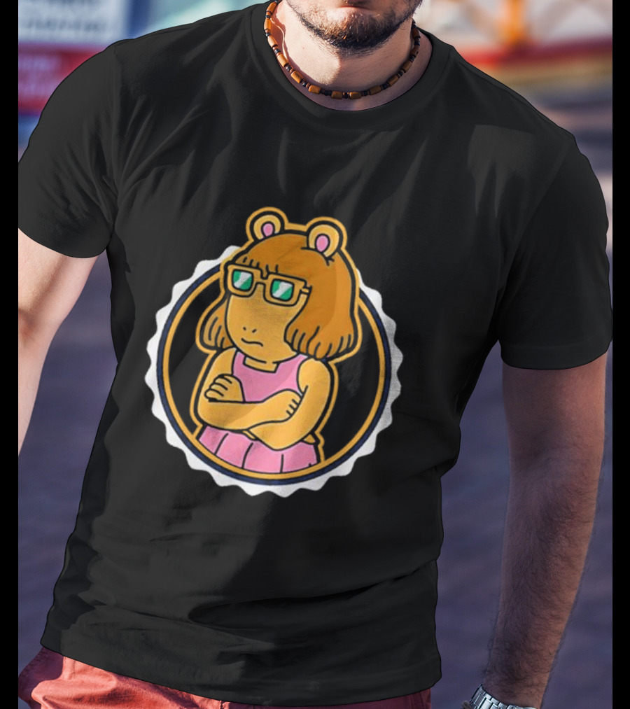 Retrokid X Arthur Minnie Read Crossed Arms Iconic Character T-Shirt