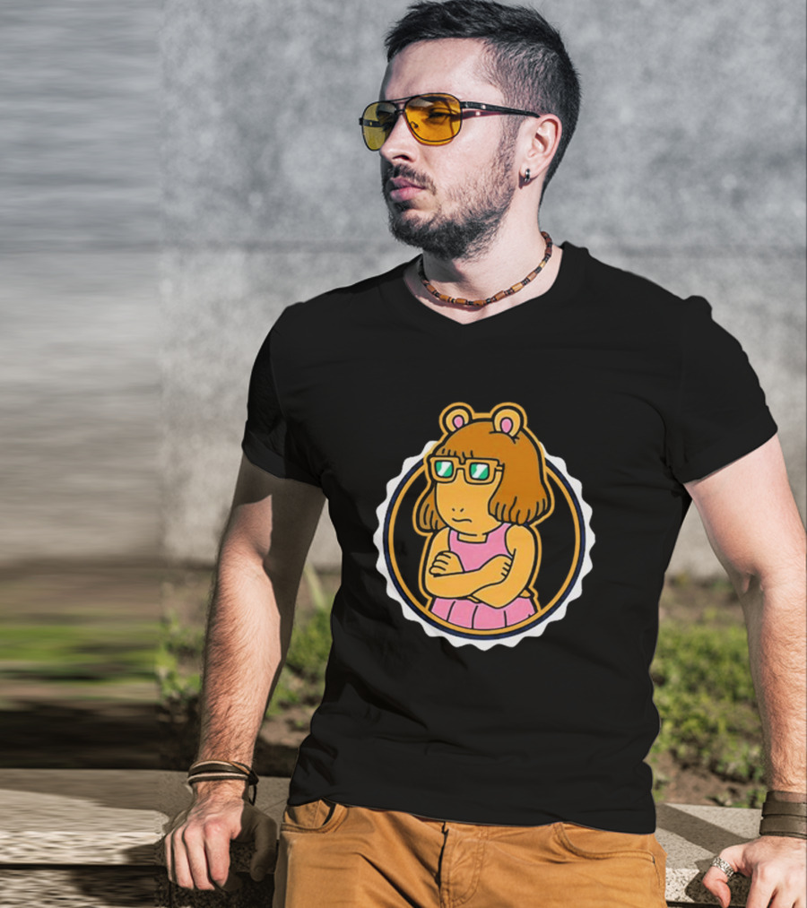 Retrokid X Arthur Minnie Read Crossed Arms Iconic Character T-Shirt