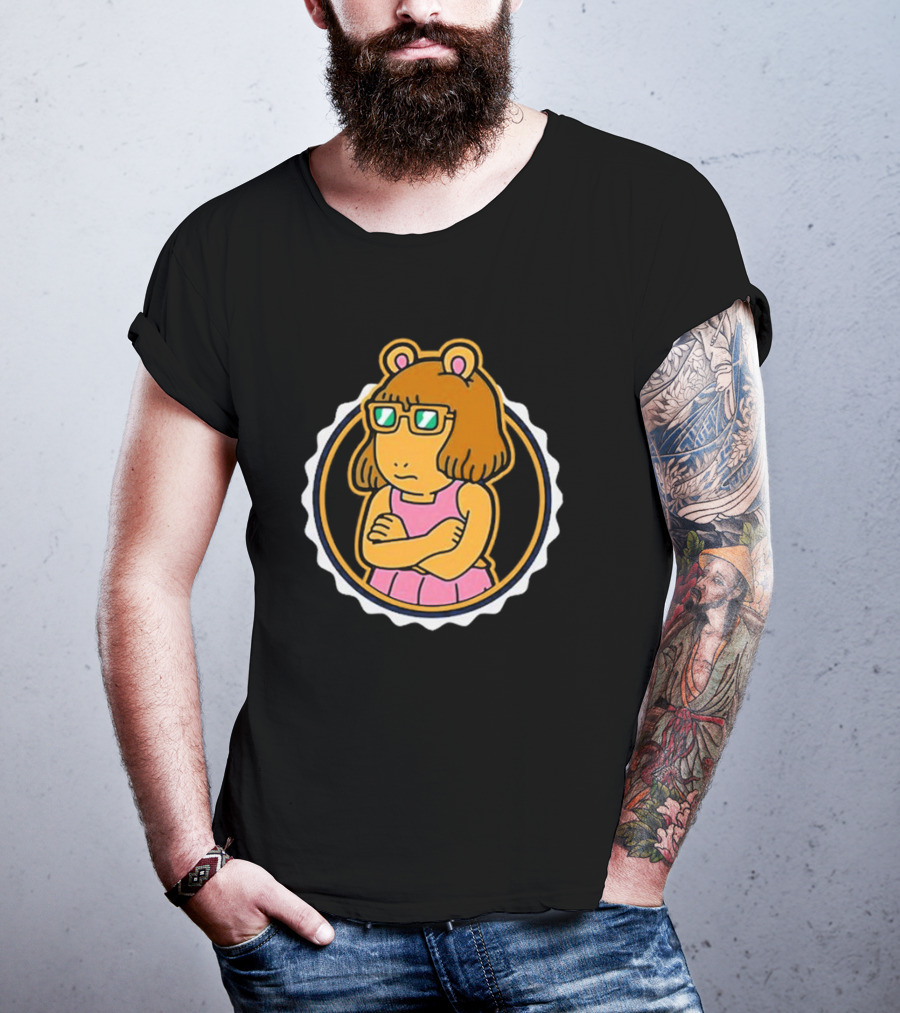 Retrokid X Arthur Minnie Read Crossed Arms Iconic Character T-Shirt