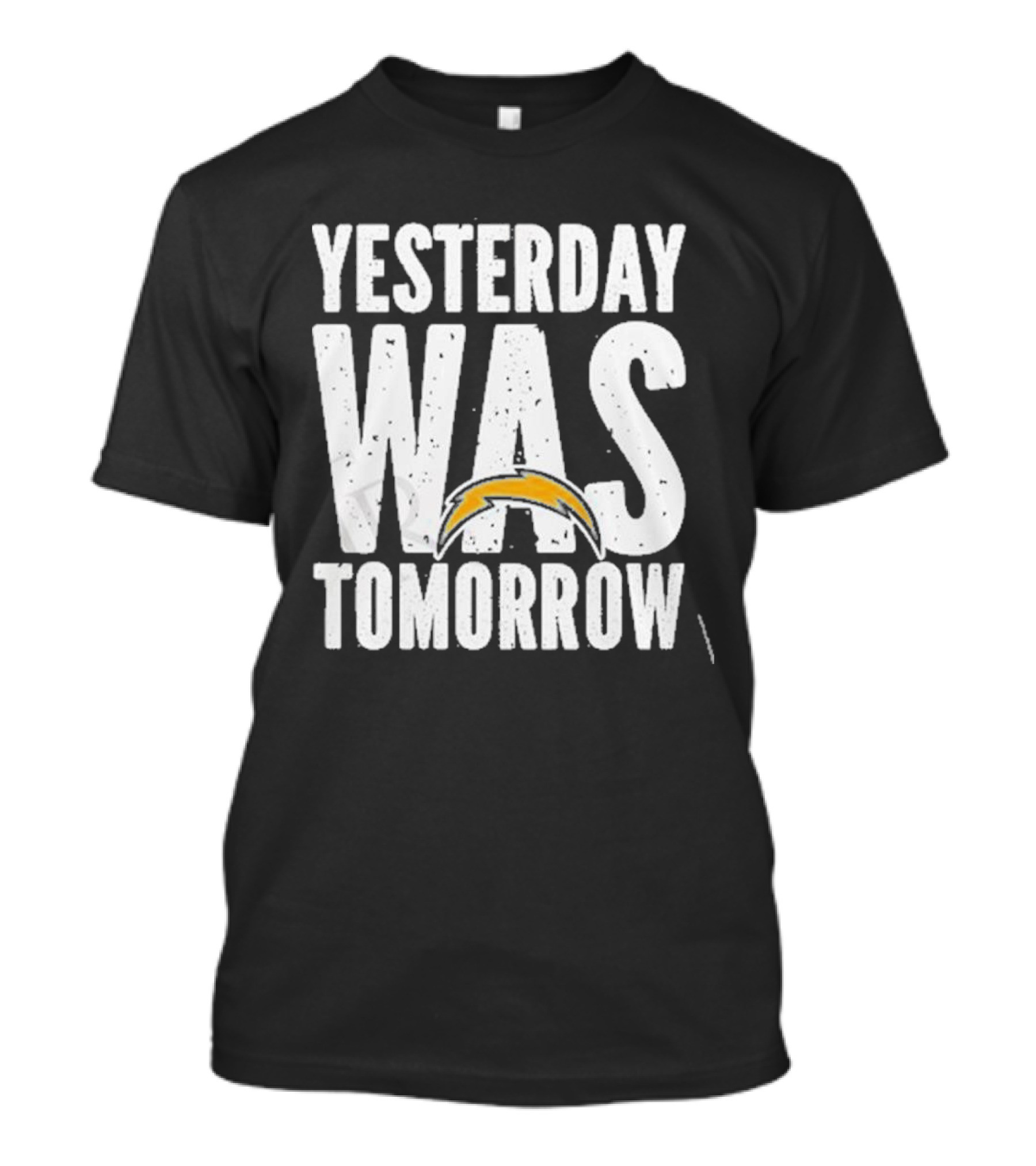 Yesterday Was Tomorrow Los Angeles Chargers T-Shirt