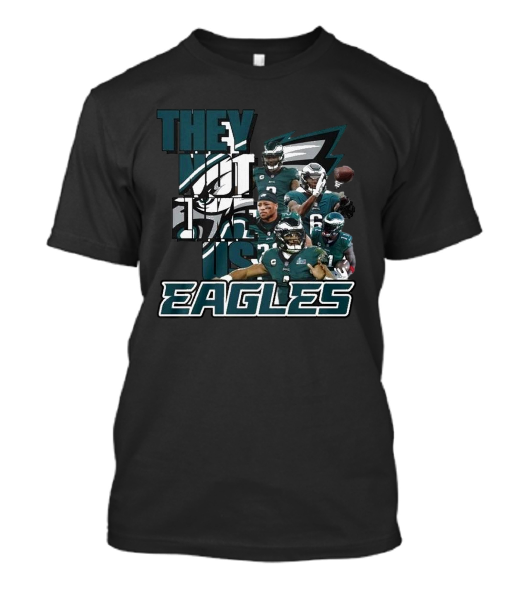 They Not Like Us Philadelphia Eagles Players EAGLES T-Shirt