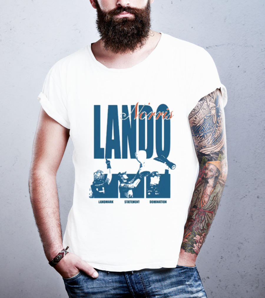 Lando Norris Landmark Statement Dominance T-Shirt