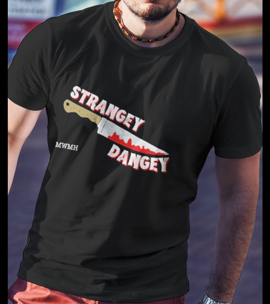 Mwmh Strangey Dangey Bloody Knife T-Shirt