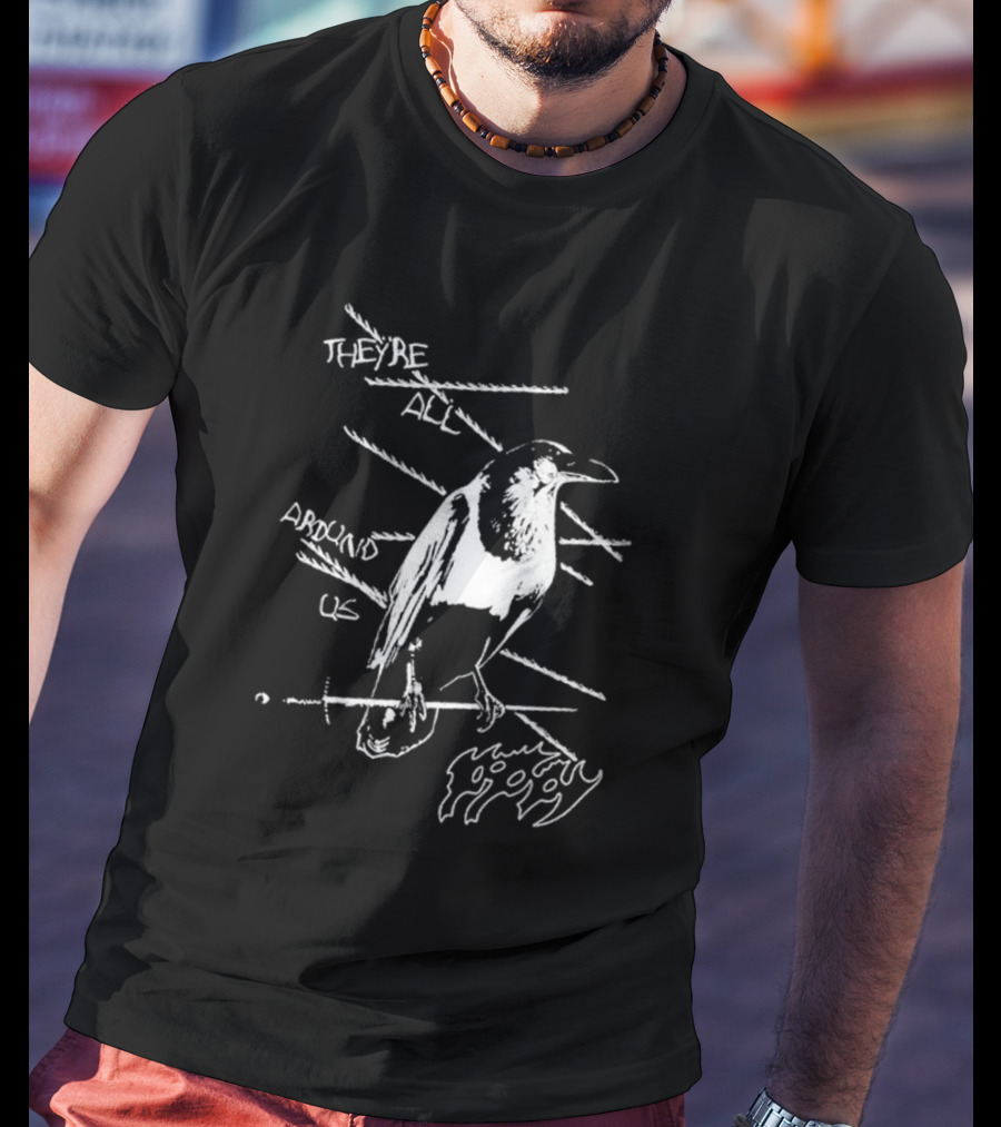 Poppy They’re All Around Us Crow T-Shirt