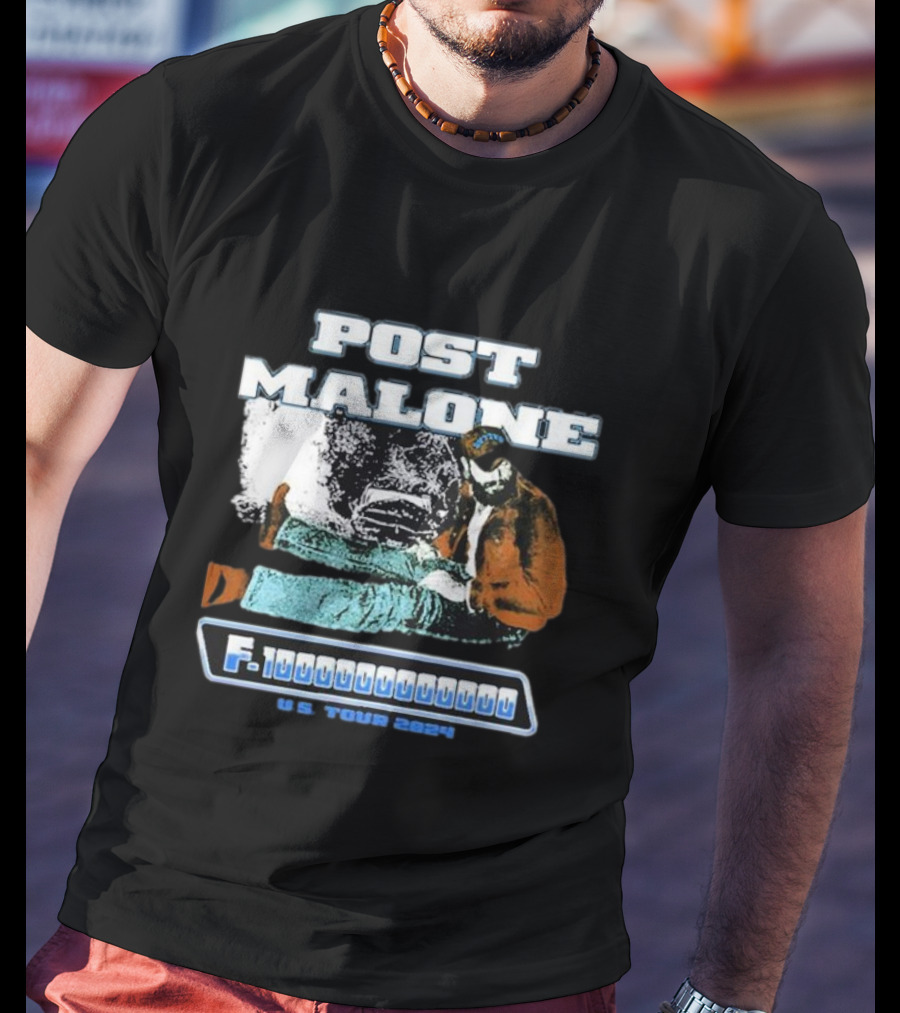 Post Malone F.1000000000000 U.S. Tour T-Shirt