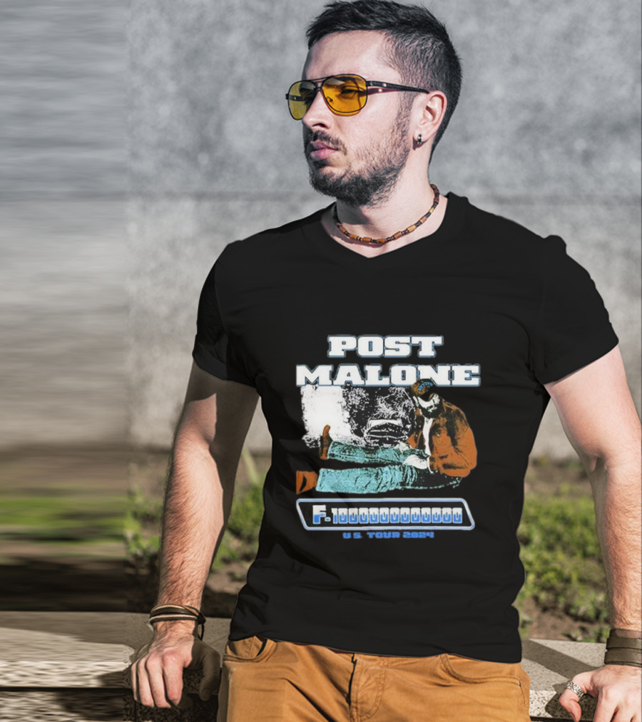 Post Malone F.1000000000000 U.S. Tour T-Shirt