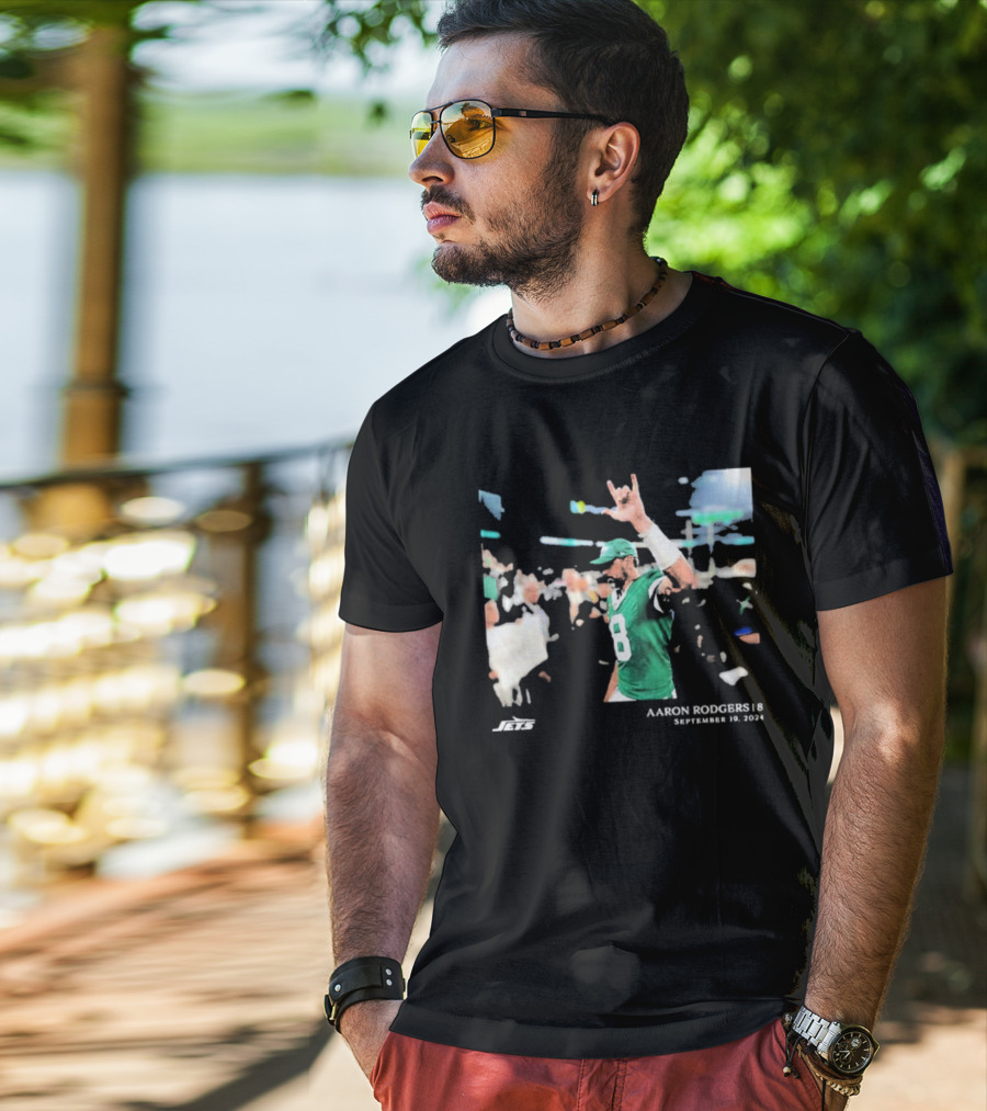 Aaron Rodgers 8 New York Jets September 19 T-Shirt