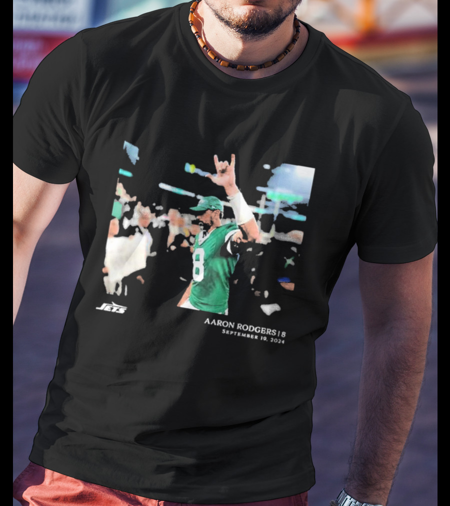 Aaron Rodgers 8 New York Jets September 19 T-Shirt