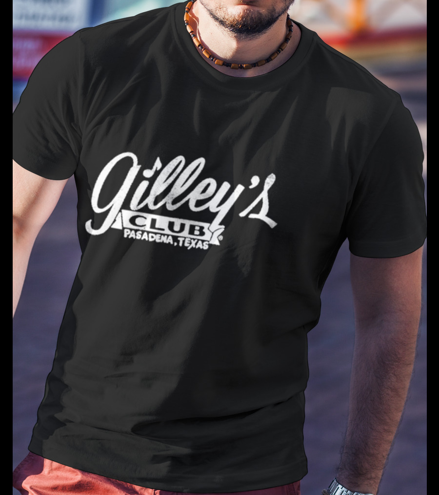 Gilley’s Club Pasadena Texas Iconic Logo Nostalgia T-Shirt