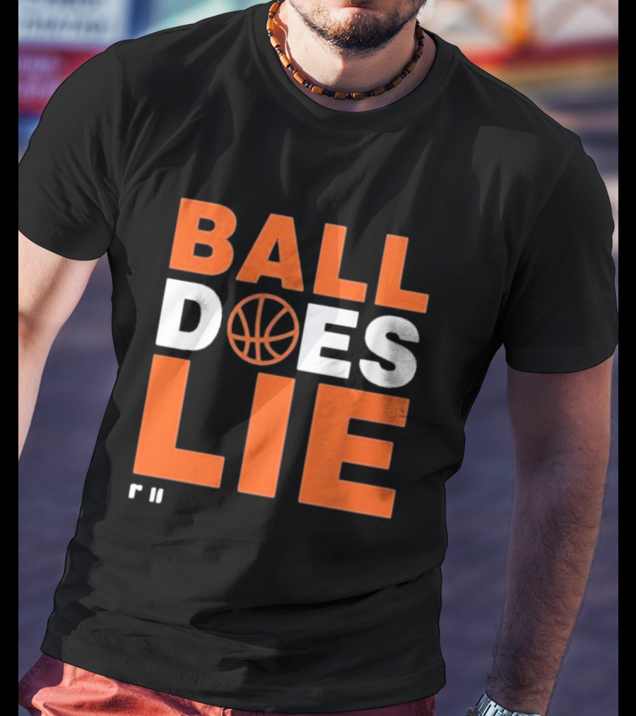Ball Does Lie Basketball Refmasters T-Shirt