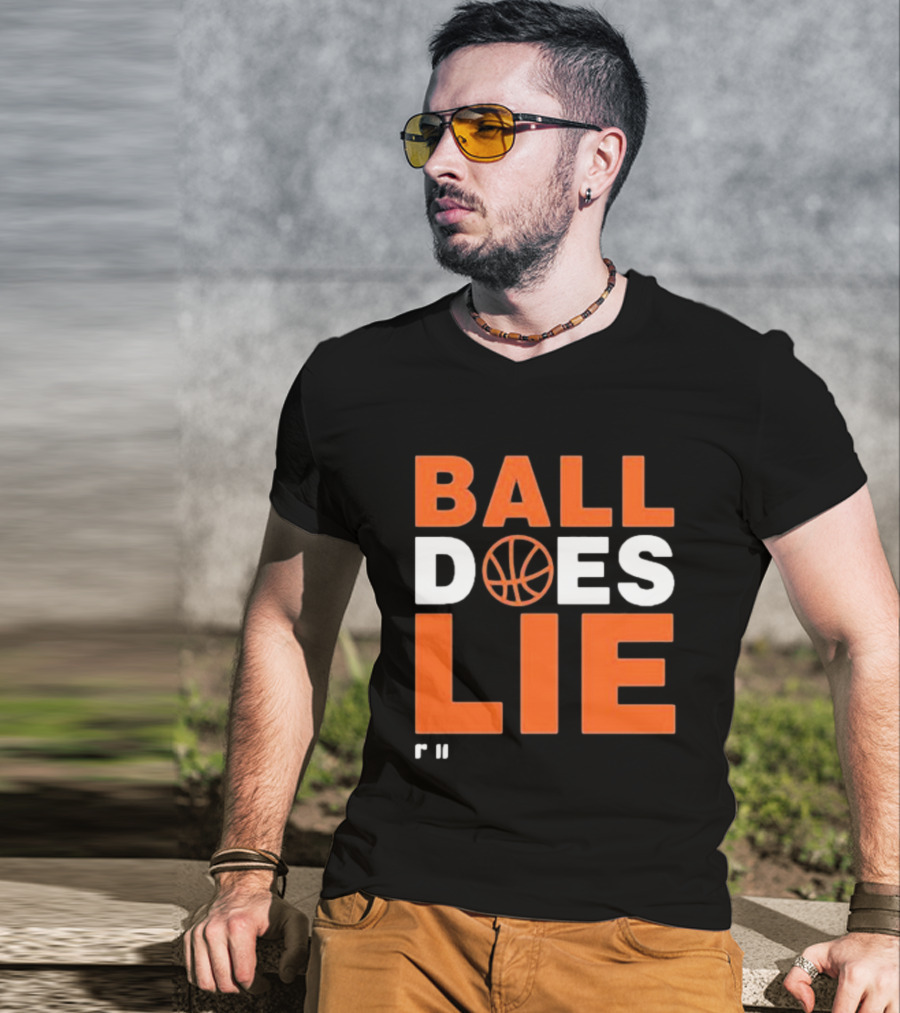 Ball Does Lie Basketball Refmasters T-Shirt