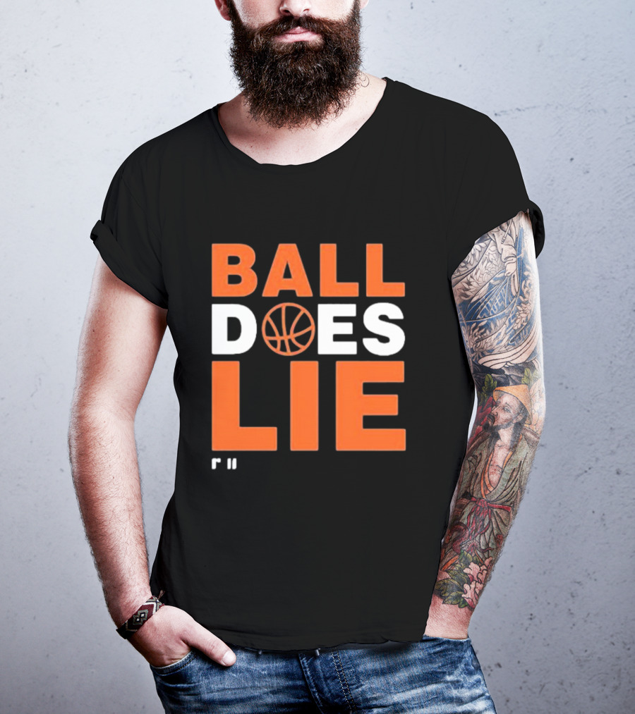 Ball Does Lie Basketball Refmasters T-Shirt