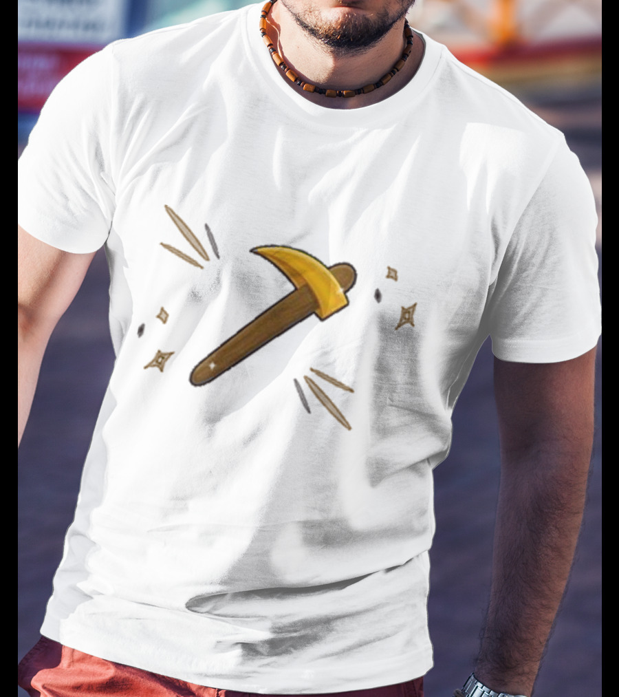 Christopher Escalante Golden Hoe Pickaxe Blast T-Shirt