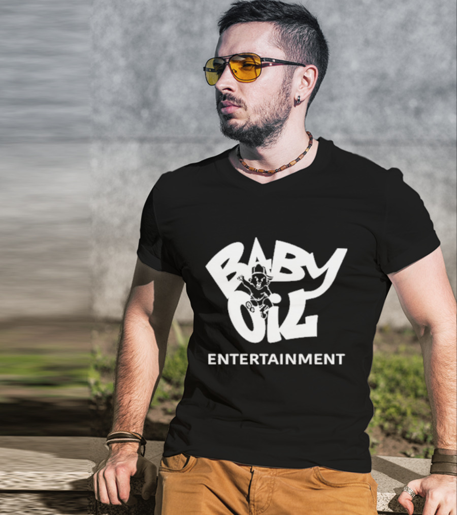 Baby Oil Entertainment Bob’s Liquor Store T-Shirt