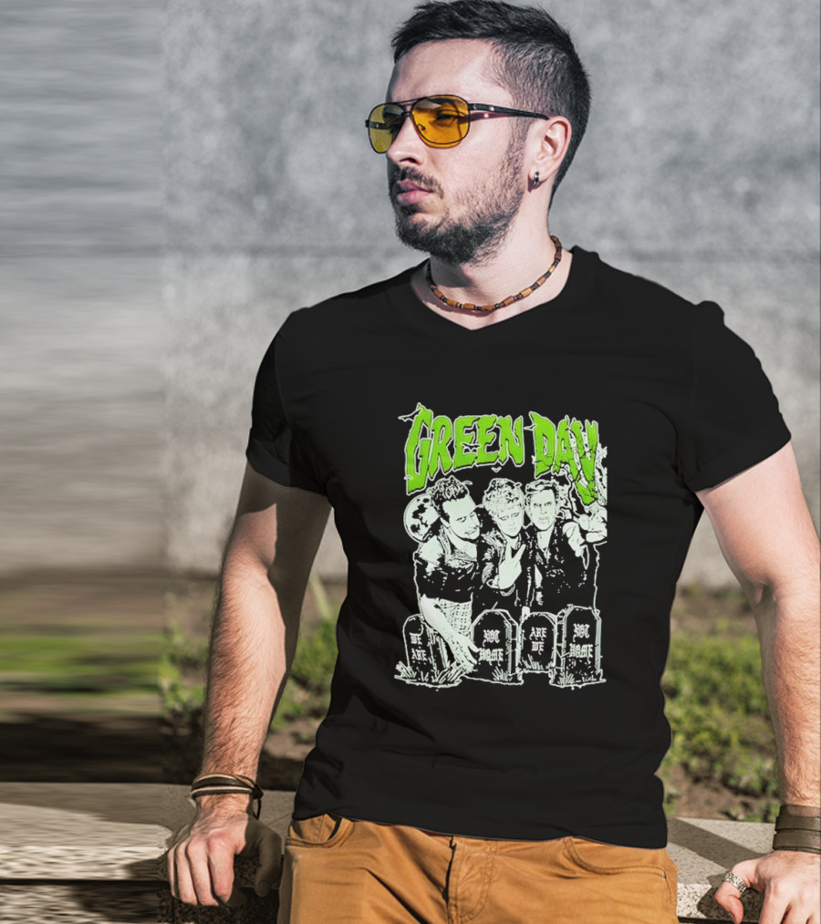 Green Day Zombies You Are We Are Glow-In-The-Dark T-Shirt