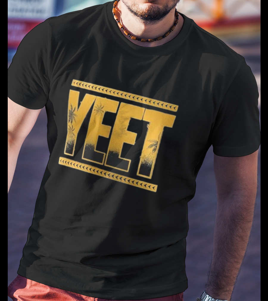 Yeet Jey Uso Champion Edition Golden Text T-Shirt