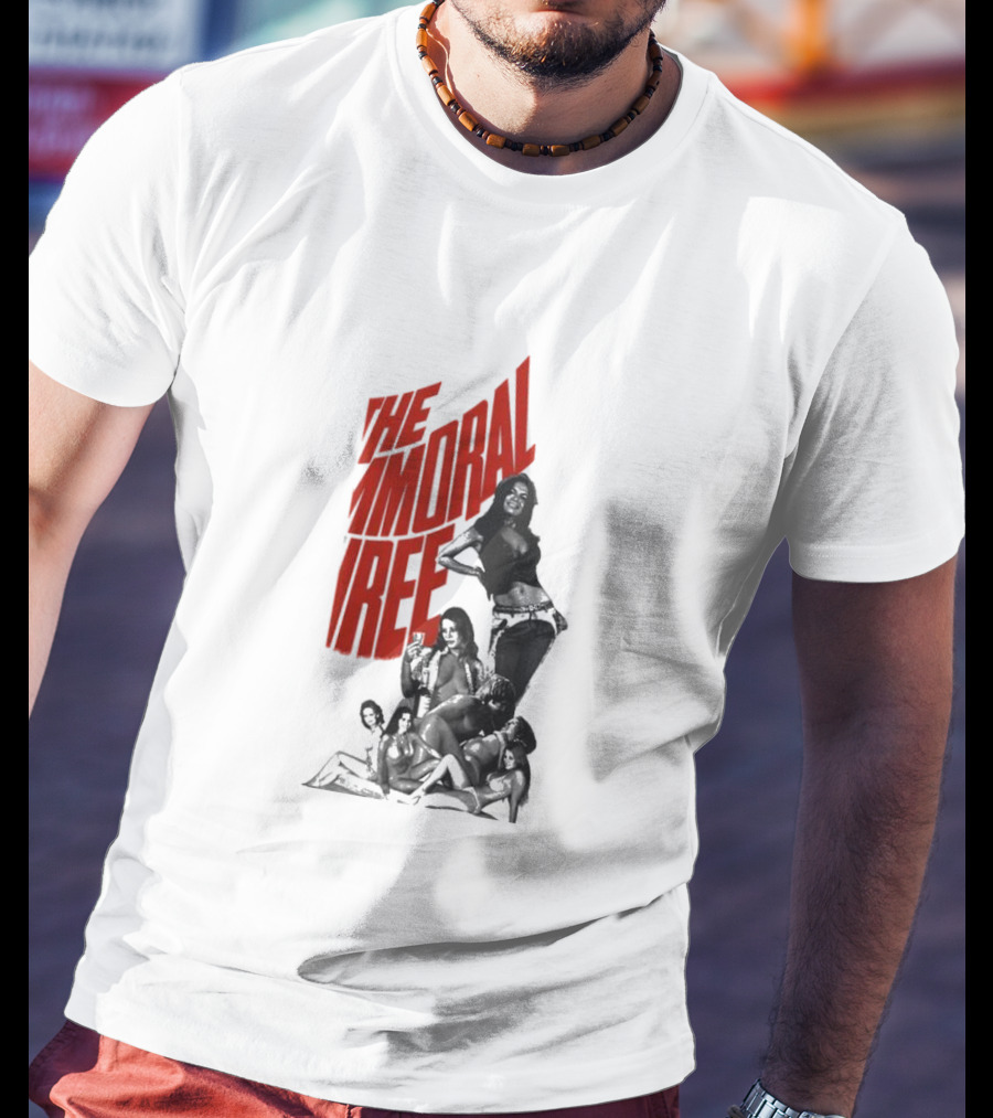 The Immoral Three Movie Art Pinup T-Shirt