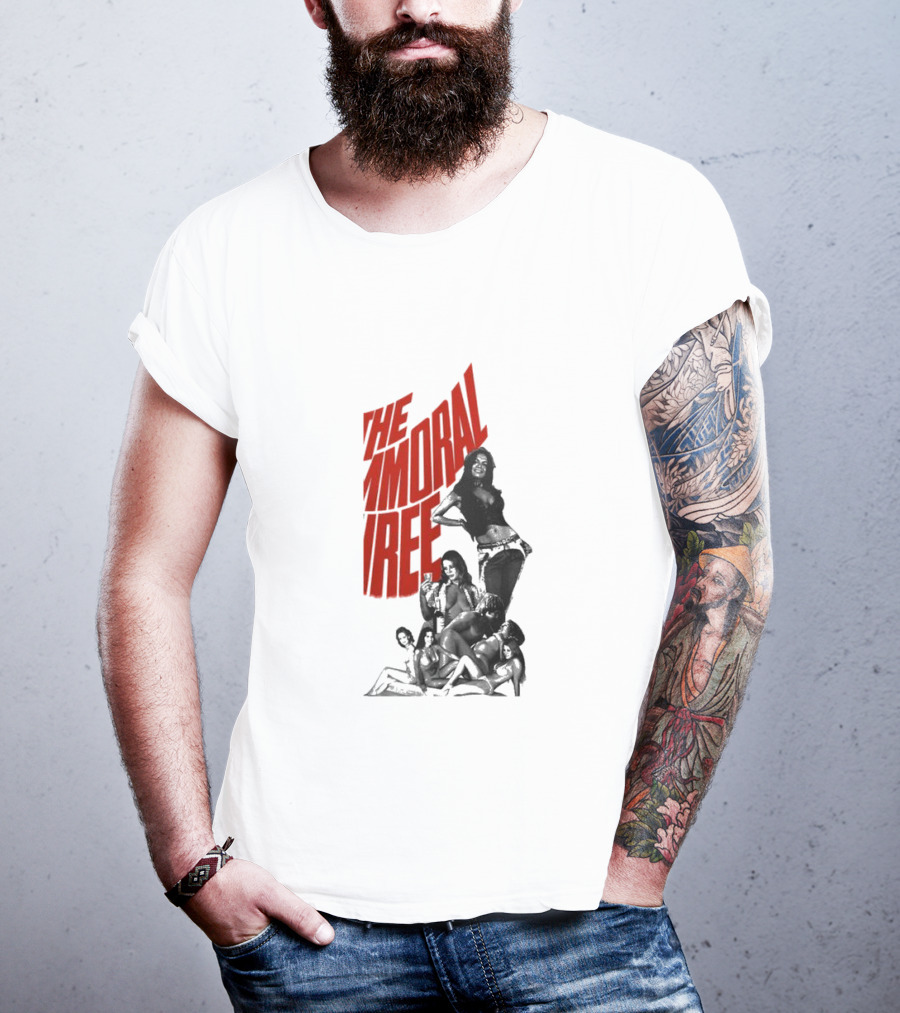 The Immoral Three Movie Art Pinup T-Shirt