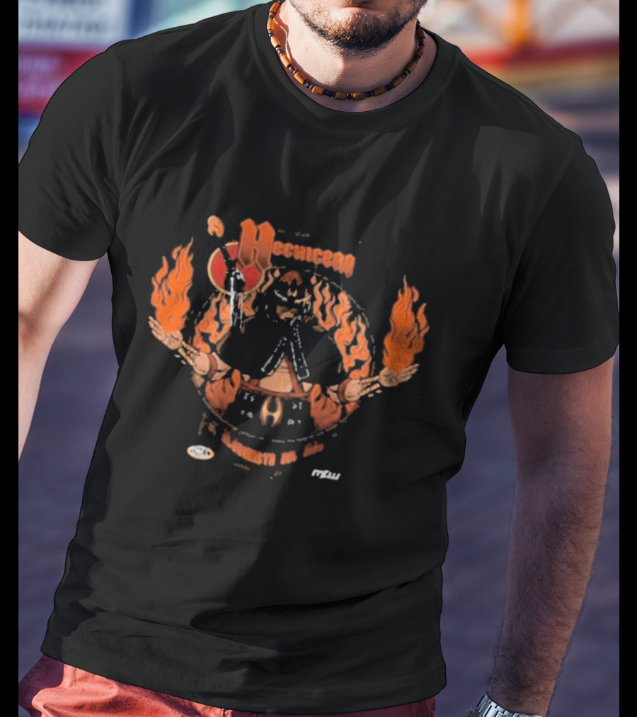 Hechicero Flames El Mago Al Servicio De Todos MLW T-Shirt