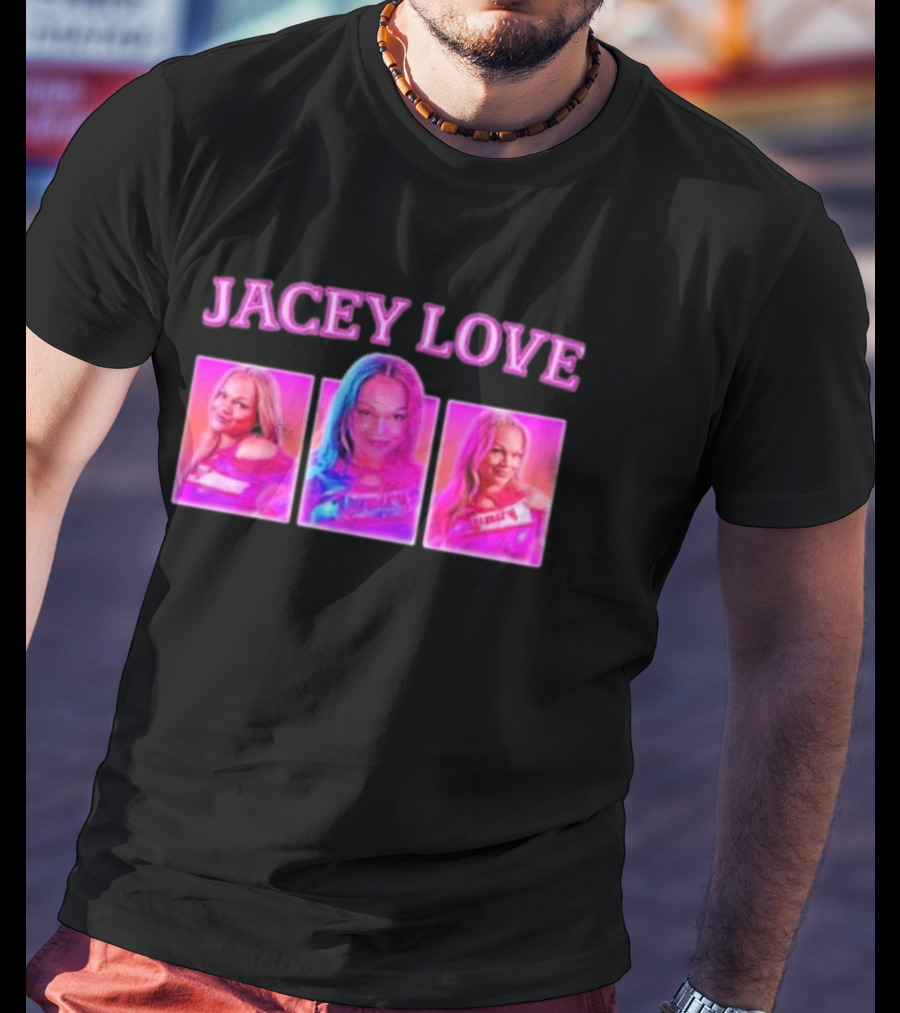 Jacey Love 90s Nostalgia Pop Art Triptych T-Shirt