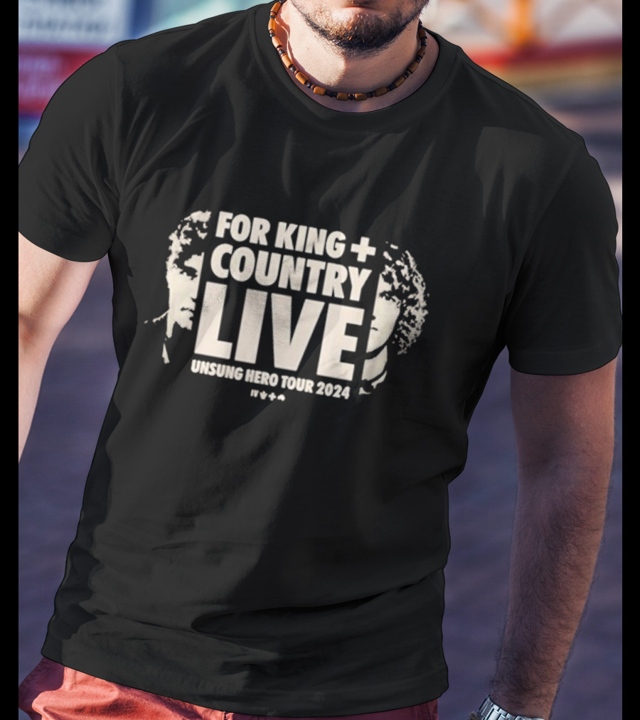 FOR KING + COUNTRY LIVE UNSUNG HERO TOUR T-Shirt