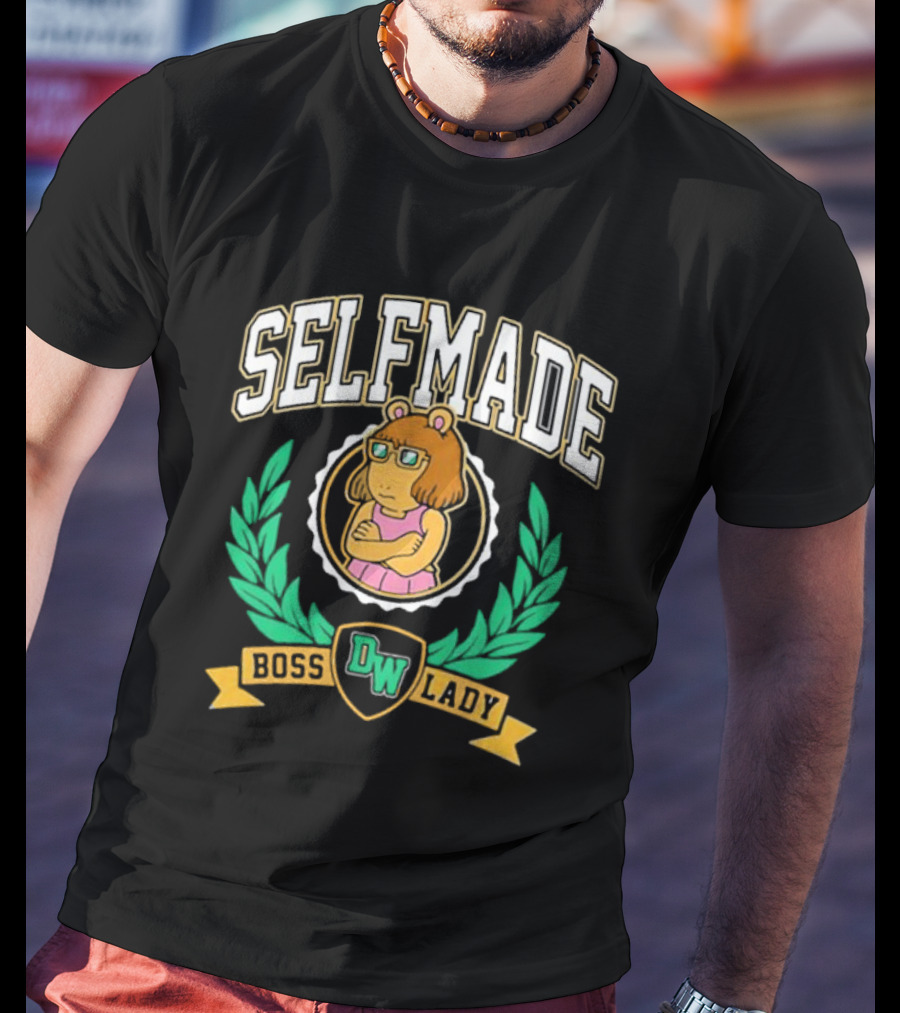 SELFMADE BOSS LADY D.W. RETROKID ARTHUR T-Shirt