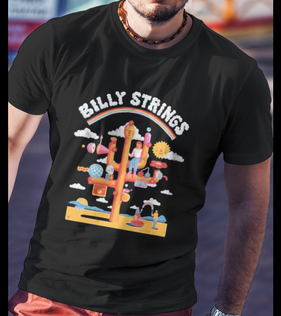 Billy Strings The Gathering Surreal Tree And Cloud Landscape T-Shirt