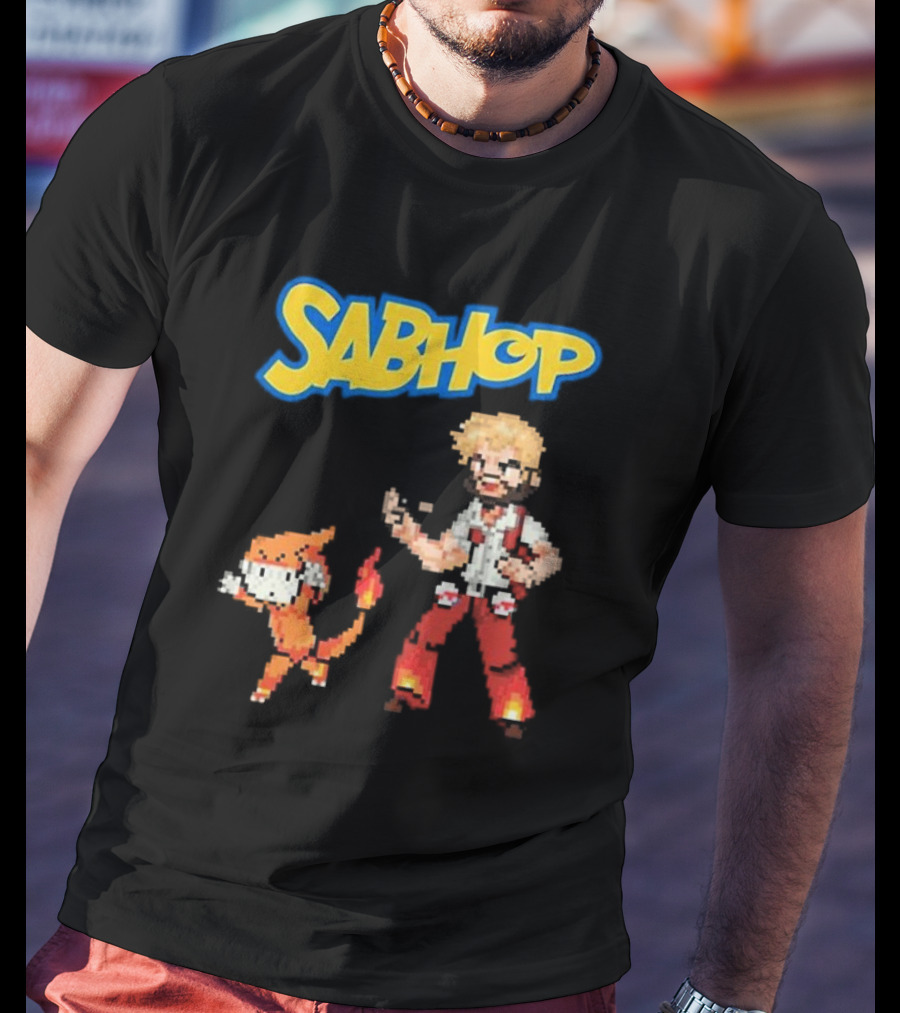 Sabino Sabhop Maestro Pokemon Charmeleon Retro Gaming T-Shirt