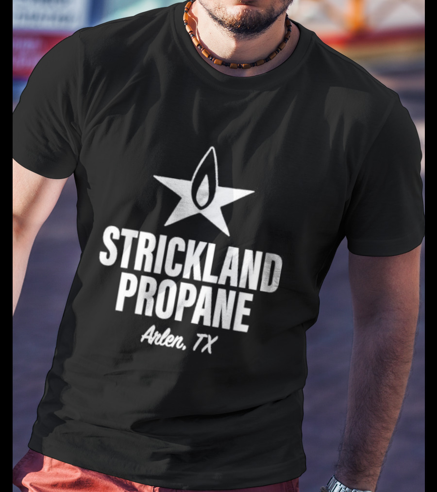 Strickland Propane Arlen TX Star Flame T-Shirt