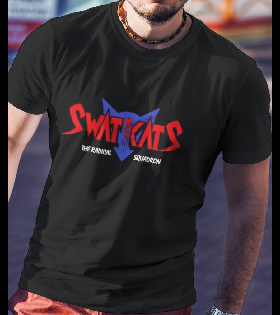 Swat Kats The Radical Squadron Logo Classic Animation Series T-Shirt