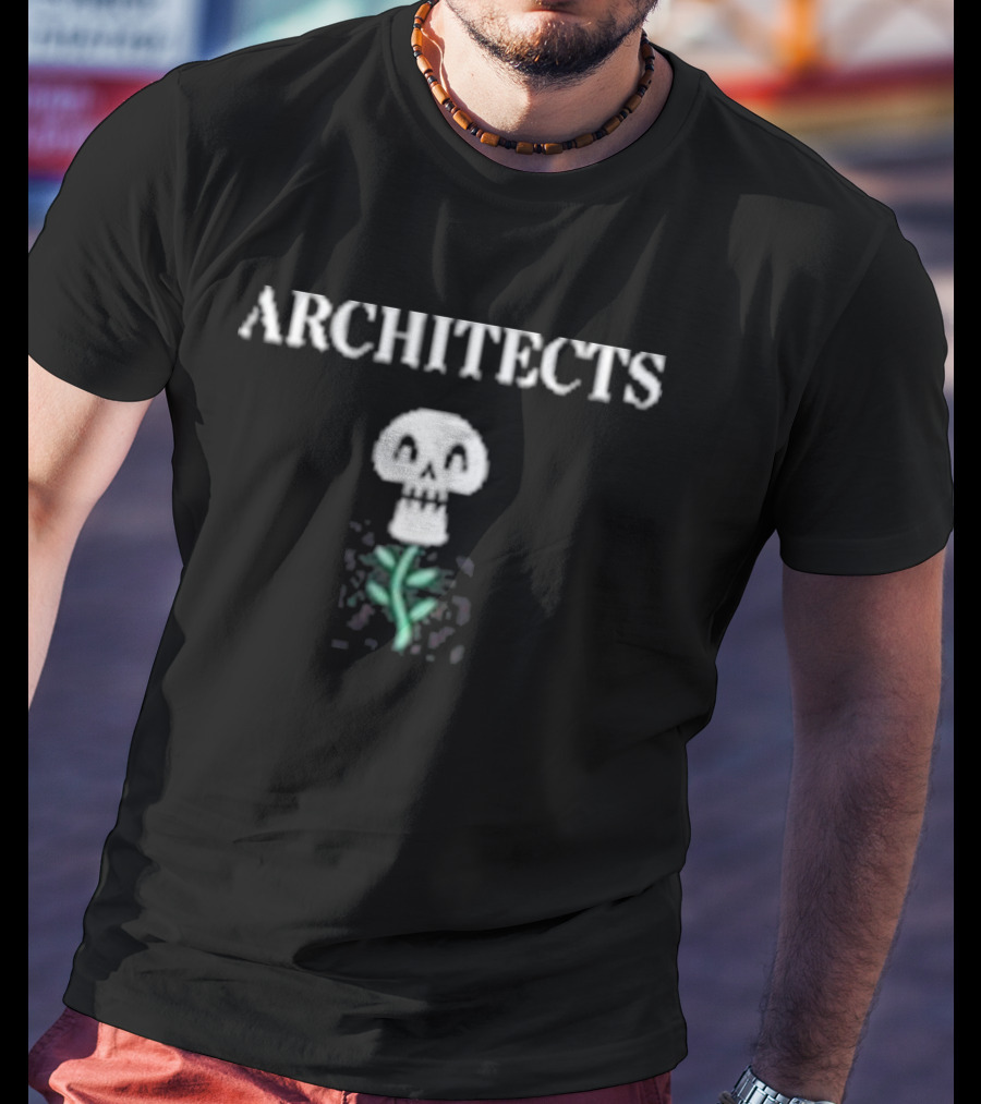 ARCHITECTS Skull Plant Heaven Came With A Curse T-Shirt