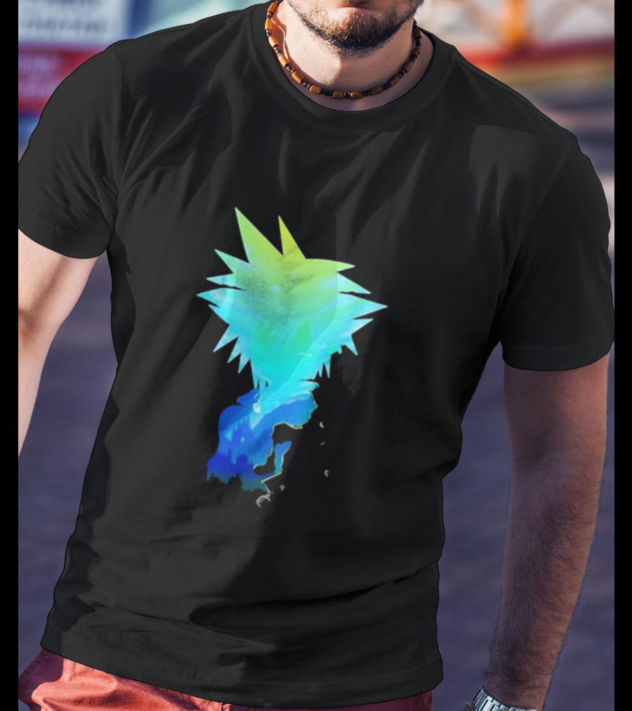 The Key Donnie Spiky Neon Profile T-Shirt