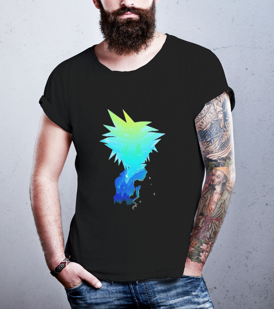The Key Donnie Spiky Neon Profile T-Shirt