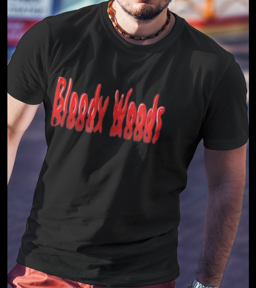 Are You Garbage Podcast - Bloody Woods Reflections T-Shirt