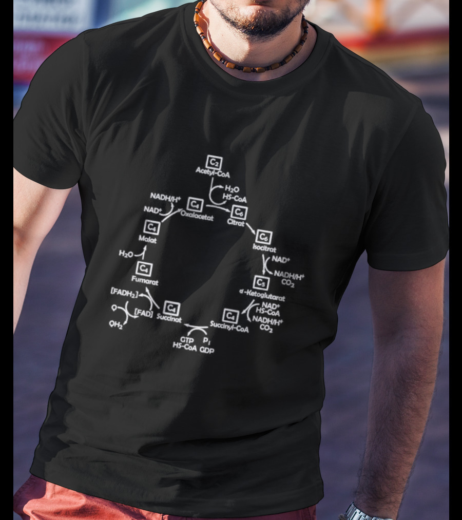 Biochemist Citric Acid Cycle Krebs Cycle Biology Biologist Biochemistry T-Shirt
