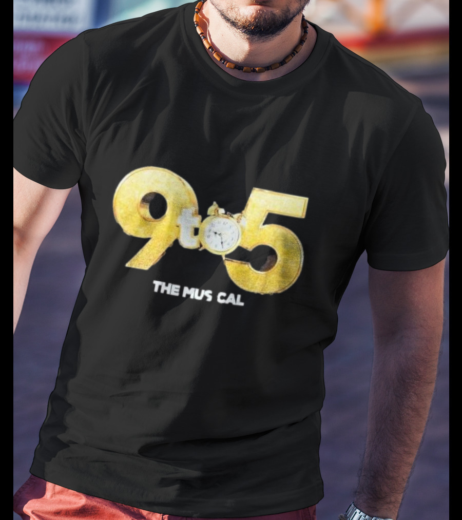 Dolly Parton 9 To 5 The Musical UK Clock T-Shirt