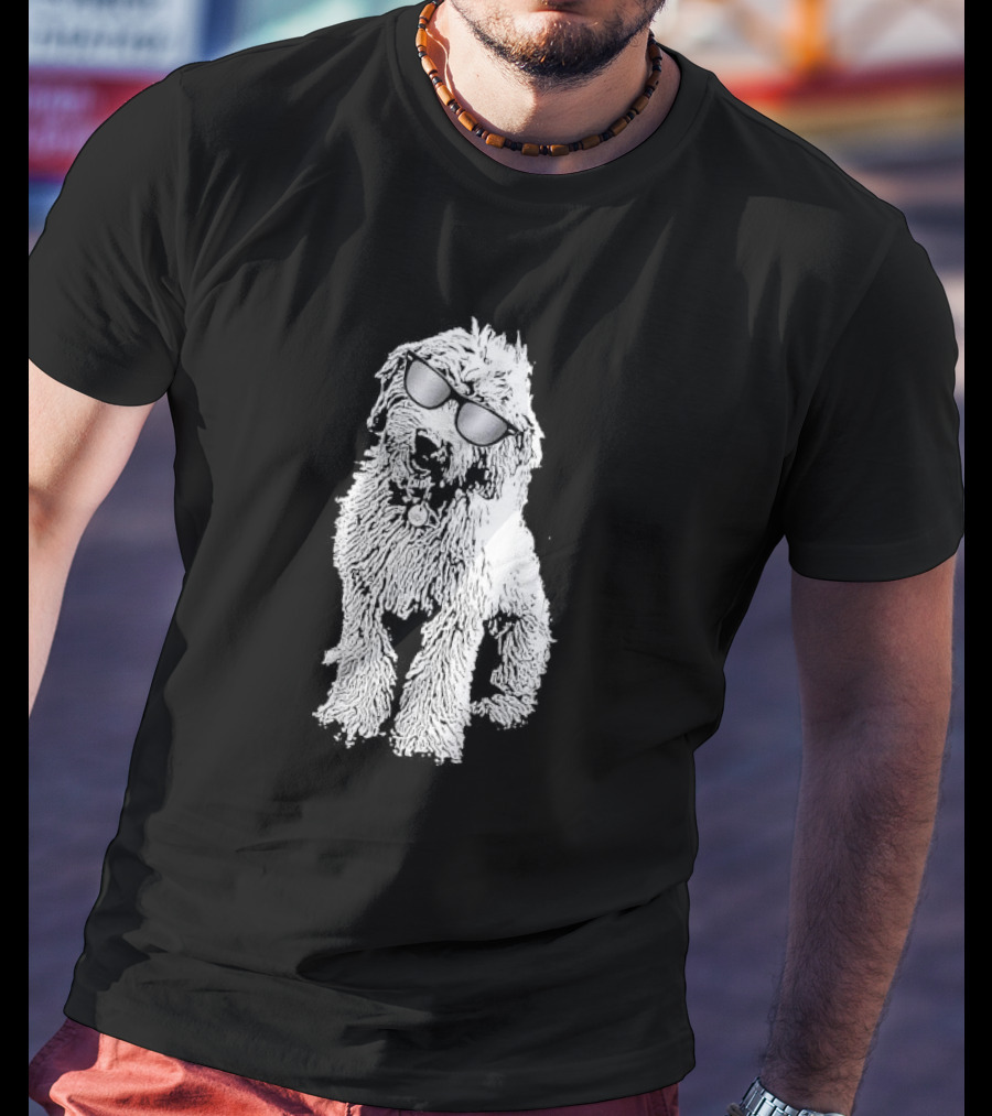 Golden Doodle With Sunglasses T-Shirt