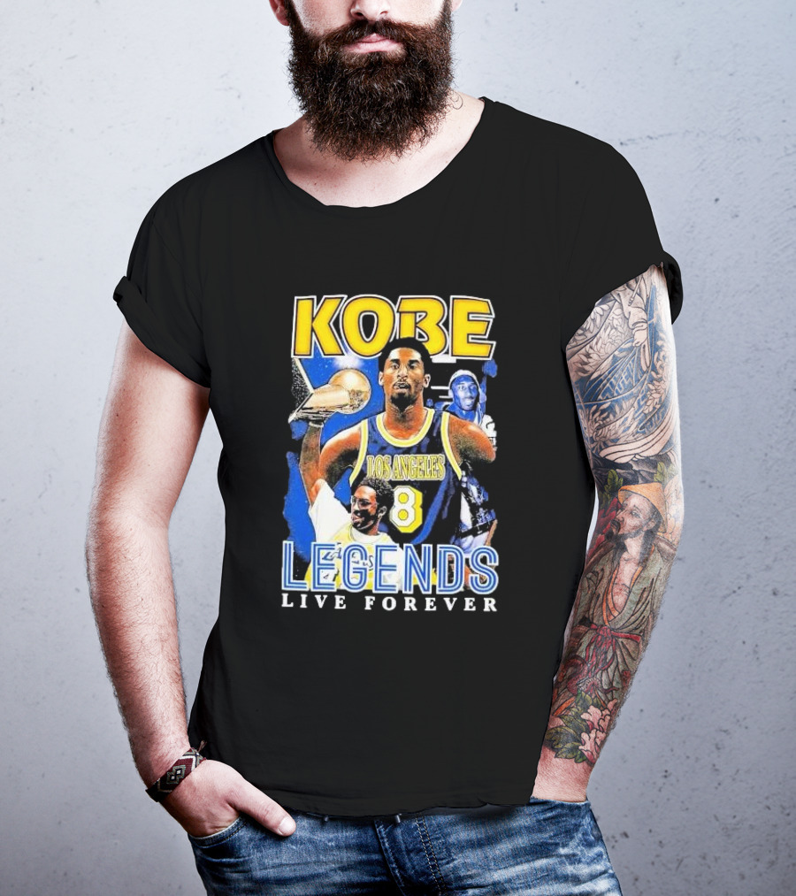 Kobe Los Angeles 8 Legends Live Forever T-Shirt