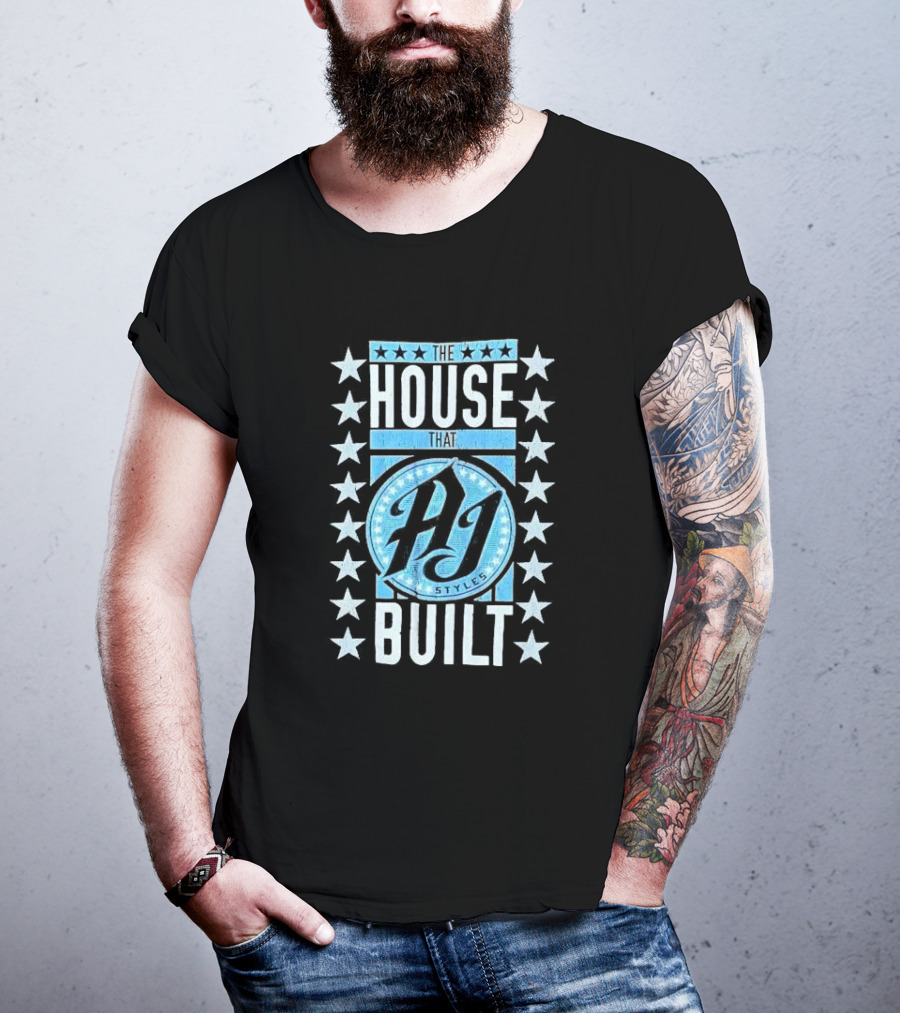 AJ Styles The House That AJ Styles Built T-Shirt