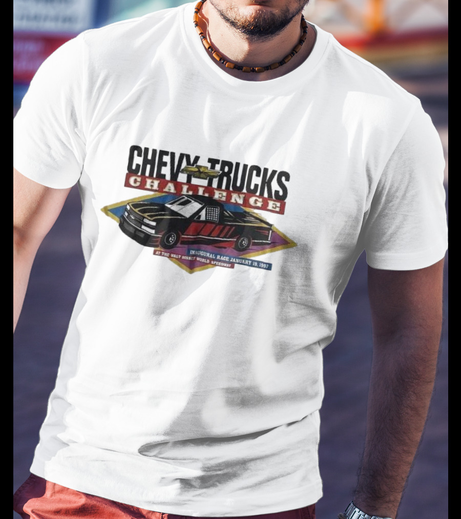 Chevy Trucks Challenge Inaugural Race January 19, 1997 At The Walt Disney World Speedway T-Shirt