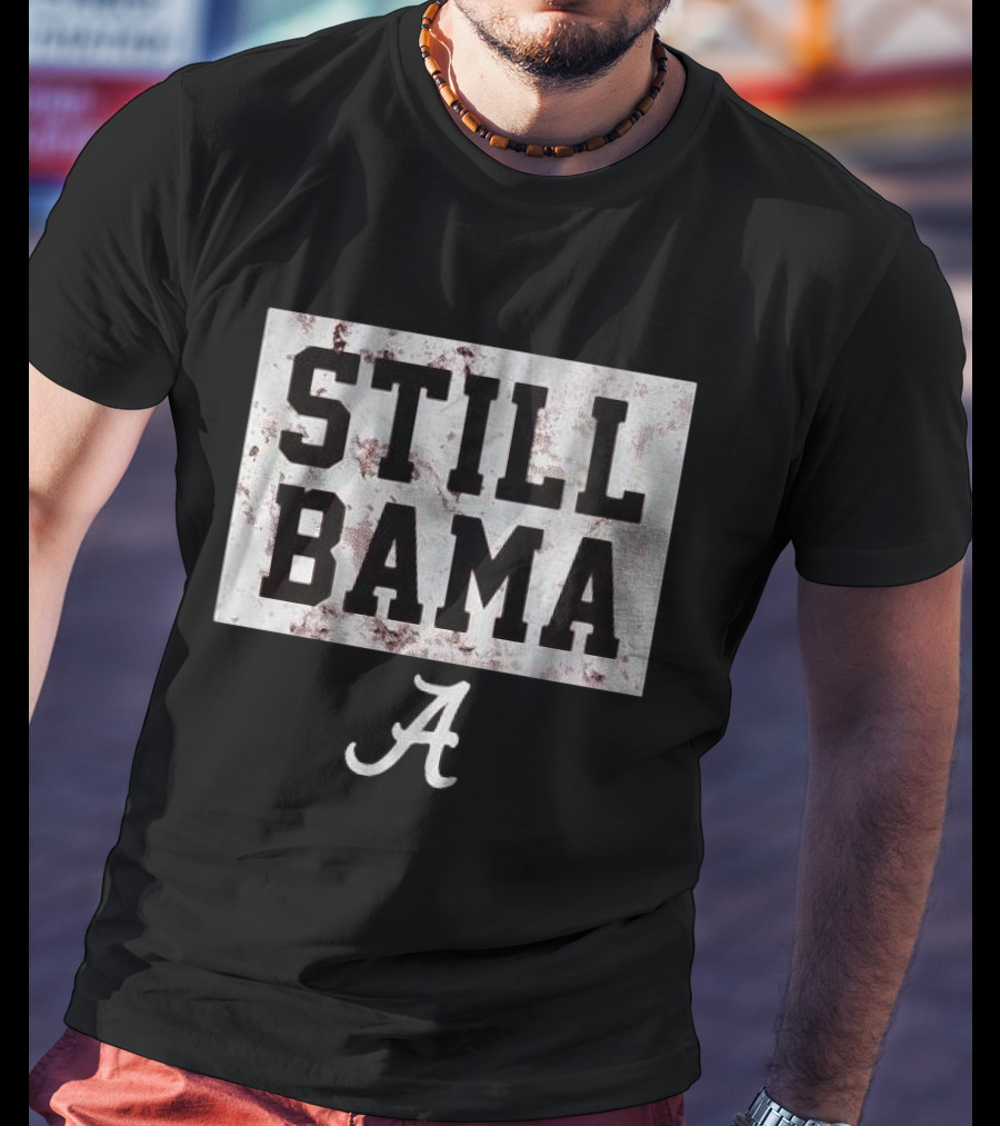 Alabama Football Still Bama A Logo Heritage T-Shirt