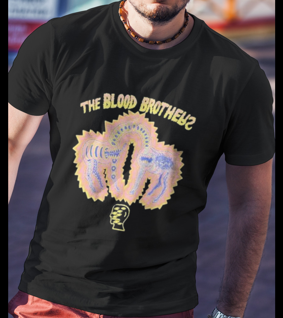 The Blood Brothers Brain Dead Collaboration Psychedelic T-Shirt