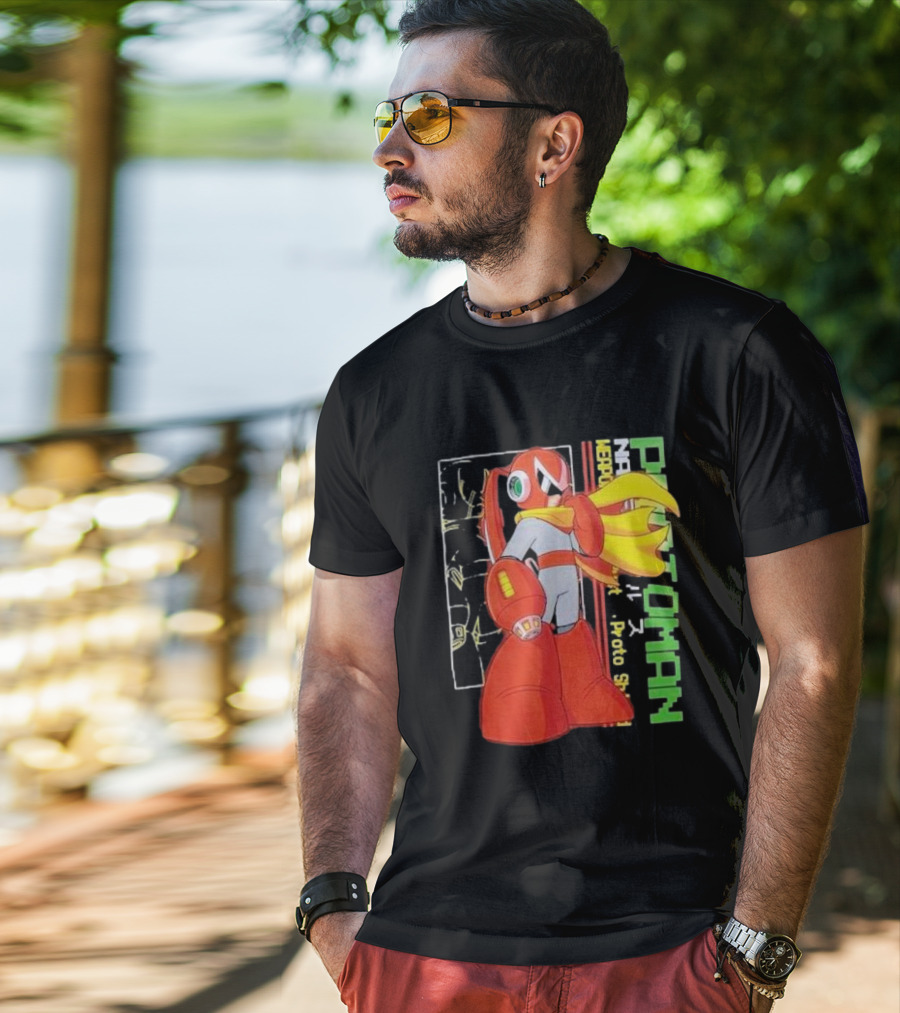 MegaMan Proto Man Robot Hero T-Shirt