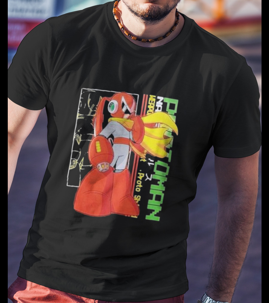 MegaMan Proto Man Robot Hero T-Shirt