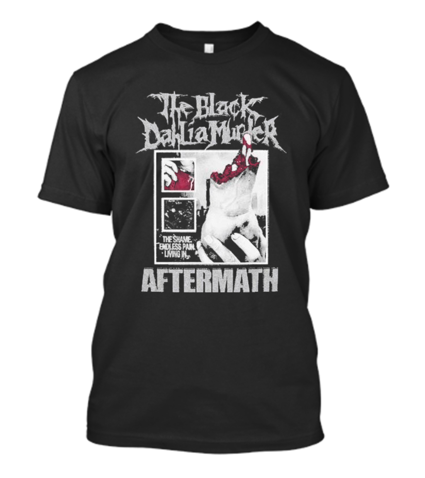 The Black Dahlia Murder The Shame Embless Pain Living In Aftermath T-Shirt