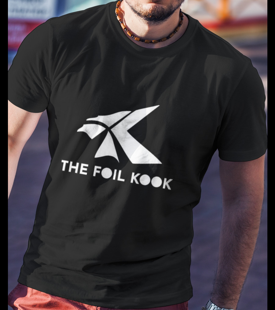 The Foil Kook FK Logo Bold Eagle Emblem T-Shirt