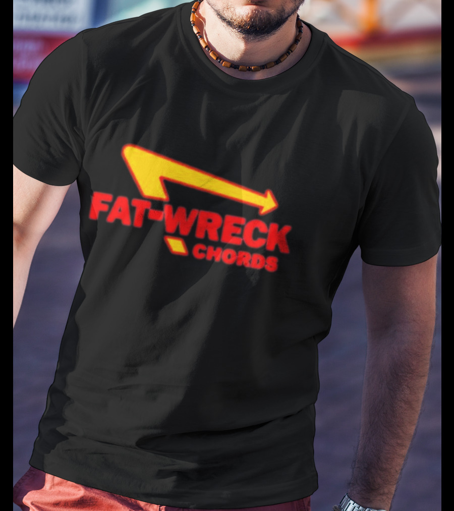 Fat Wreck Chords Logo San Pedro Punks T-Shirt