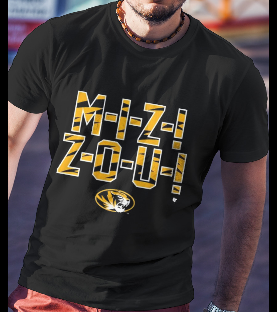 Mizzou Tigers Chant M-I-Z Z-O-U T-Shirt