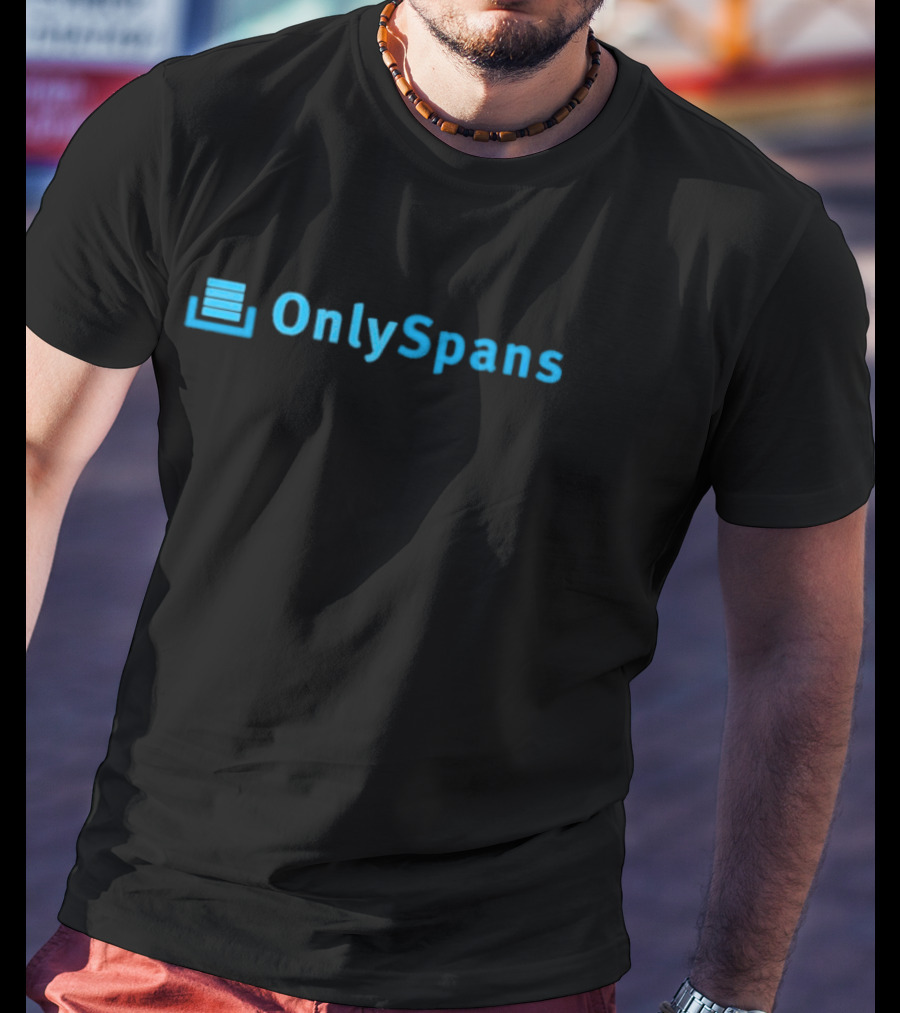 OnlySpans Text T-Shirt