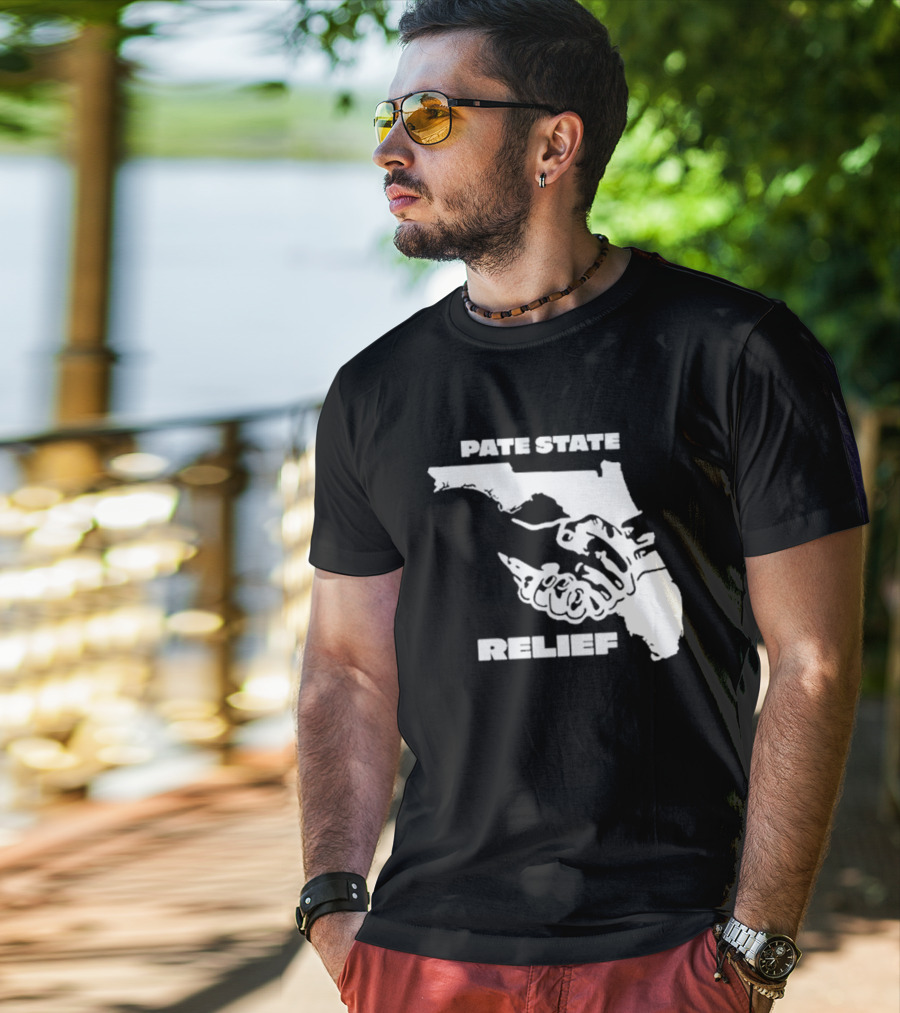 Pate State Florida Relief T-Shirt